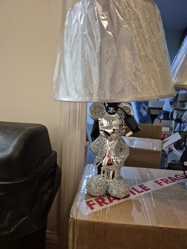 Mickey mouse table lamp with - mickey,