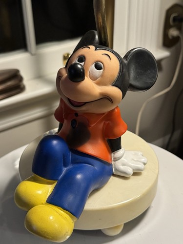 Vintage mickey mouse lamp - mickey,