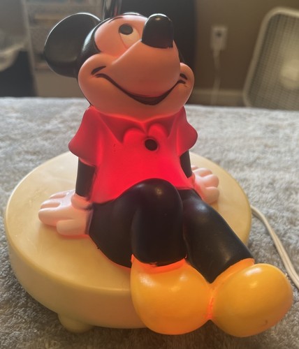 Vintage mickey mouse - mickey, lamp