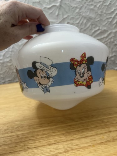 Vtg disney mickey mouse glass - disney,